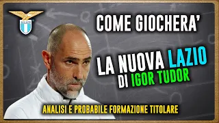 LA NUOVA LAZIO DI IGOR TUDOR ecco come giocherà! #fantacalcio #lazio #igortudor