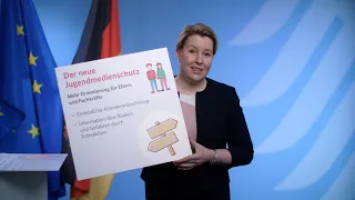 Franziska Giffey erklärt den neuen Jugendmedienschutz