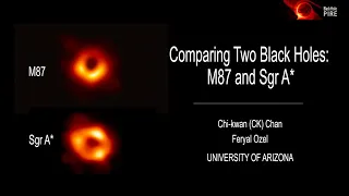 Comparing Two Black Holes: Sgr A* and M87