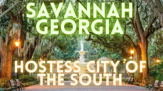 Savannah Georgia Virtual Travel Tour 4K