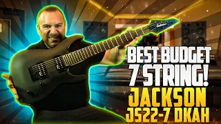 Best Budget 7 String!| Jackson DKA JS22-7 Satin Black