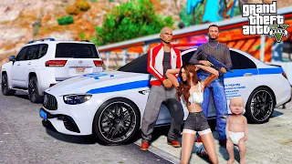 РЕАЛЬНАЯ ЖИЗНЬ В GTA 5 - ПОДСТАВНОЙ ПОЛИЦЕЙСКИЙ ПОХИТИЛ МОЮ ДЕВУШКУ И ДОЧЬ! 🌊ВОТЕР