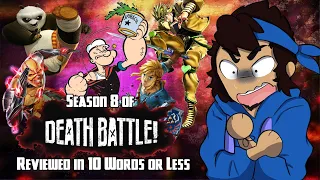 Every Episode of DEATH BATTLE! Season 8 Reviewed in 10 Words or Less