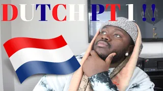 FIRST REACTION TO DUTCH RAP/HIP HOP PT 1 !!!