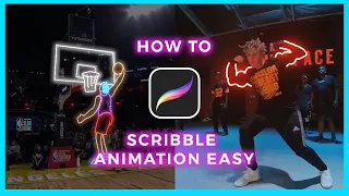 Make Blotter Media AWESOME Instagram GLOWING ANIMATIONS ! (Procreate Tutorial)