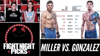 UFC Fight Night: Jim Miller vs. Erick Gonzalez Prediction