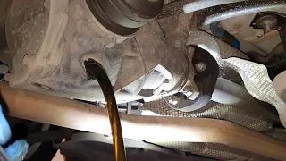 How to change the differential oil - Mercedes w204 (read description)