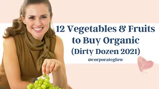 12 Vegetables & Fruits to Buy Organic (Dirty Dozen 2021)