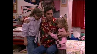 Full House - Danny teaches DJ an important lesson. Final scene. End of season 1