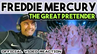 Freddie Mercury - The Great Pretender (Official Video Remastered) - First Time Reaction/ Hearing etc