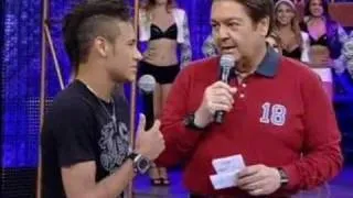 Domingão do Faustão - Neymar em Na boca da galera | (COMPLETO) | 02/10/11