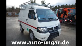 Piaggio Porter Elektro Kasten Extra Zero Emission Baujahr 2015 www.auto-ungar.de