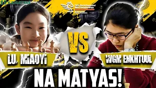 NA MATYAS! + SHORT OPENING REVIEW! Miaoyi vs WGM Enkhtuul World Blitz 2022