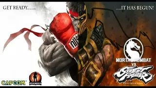 Mugen Animation - Mortal Kombat vs. Street Fighter - Sub-Zero/Scropion vs. Ken/Ryu