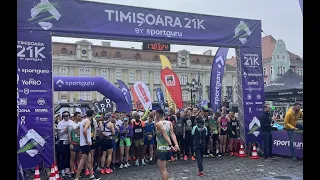 Timisoara 21K - am alergat pe ploaie torentiala cu peste 1200 de sportivi din 19 tari