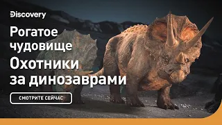 Рогатое чудовище | Охотники за динозаврами | Discovery