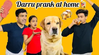 Darru prank at home | leo ne fasa dia | Chapal se hui pitayi | Anant Rastogi