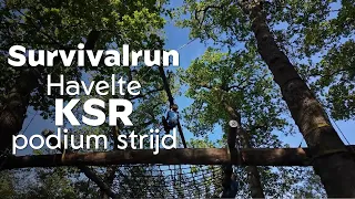 Survivalrun Havelte KSR - strijd voor 1e plaats