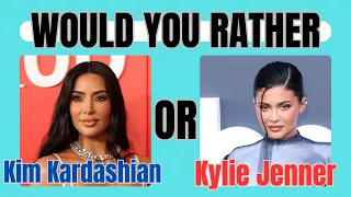 WOULD YOU RATHER | FEMALE CELEBRITY #guess #guessquiz #quiz