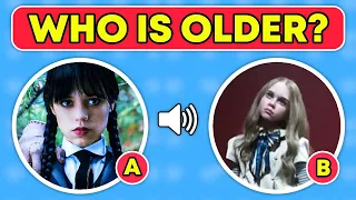 Who Is Older? | M3gan vs Wednesday Edition