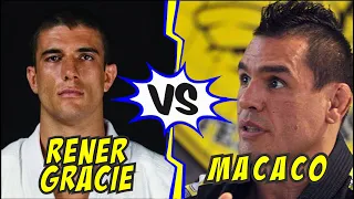 RENER GRACIE JIU JITSU MATCH VS BJJ MMA FIGHTER JORGE MACACO PATINO | RARE MATCH Leglock Finish! 😱