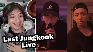 The end of JK Weverse Live Era - Jungkook Weverse Live Reaction