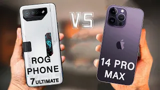 ROG Phone 7 Ultimate Vs iPhone 14 Pro Max