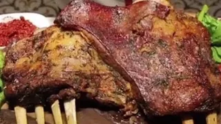 Turkish Chef Burak Ozdemir Cooking Style Amazing meat tower