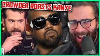 Stephen Crowder Can't Believe Kanye Stormed Out| Hasanabi Reacts