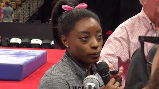 Simone Biles - 2018 U.S. Gymnastics Championships - Interview