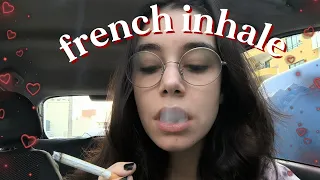 how to do the french inhale simple and easy