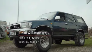 Toyota 4-Runner to niewyżyłowany długodystansowiec! #Zakup_Kontrolowany