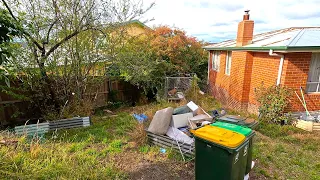 Junkyard Garden gets full Cleanup (Owner was Amazed)!