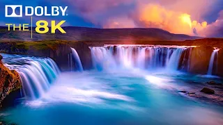 8K HDR 60fps Dolby Vision Demo (Colourful Waterfall) #dolbyvisiondemo8k @DolbyVisionDemo8k