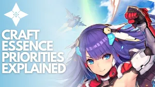 Craft Essence Priorities Explained - Leveling Strategy, Roll Targets, and More!