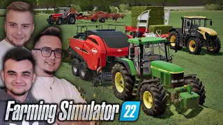 Farming Simulator 2022 - "od Zera, do Farmera" #9 | Sianokosy na Usługach, Żniwa Jęczmienia ✔ MST