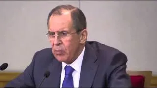 Lavrov about situation in Ukraine