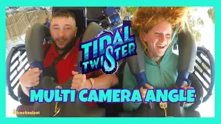 Tidal Twister On-ride Multi Cam (4K) 60 FPS SeaWorld San Diego