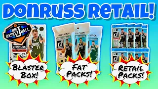 *FIRST LOOK!* 2023-24 Donruss Basketball Break FULL REVIEW - Blaster Box, Fat Packs & Retail Packs!