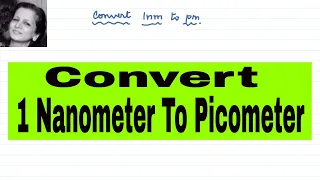 Convert 1 Nanometer To Picometer || Trick for conversion of units || Class 9 physics