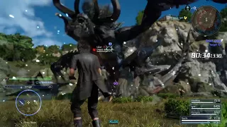 FFXV: Dread Behemoth vs. Chosen King (Armiger Unleashed)