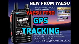 Learning Yaesu FT5D- GPS tracking