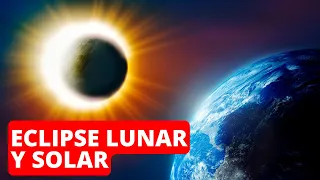 El ECLIPSE LUNAR y ECLIPSE SOLAR: explicación fácil y diferencias🌘