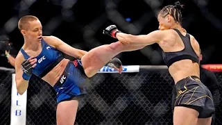 'I did it again' Namajunas KOs Weili via head kick