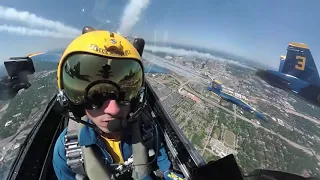 Blue Angels and Thunderbirds Fly Together Over New York City   Extended Compilation720P HDU