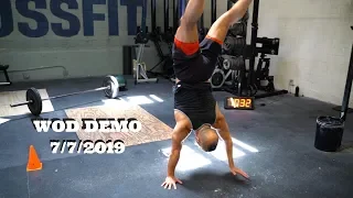 Wod Demo - 7/7/19 (Paradiso CrossFit)