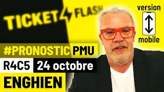 Pronostic PMU course Ticket Flash Turf - Enghien (R4C5 du 24 octobre 2021 - mobile)