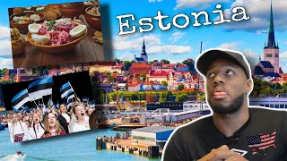 American Reacts to ”Life in Estonia” (NowThisWorld)