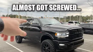I BOUGHT A NEW TRUCK!! I DID NOT KNOW THIS BEFORE DRIVING 6+HRS...