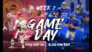 Washington Football Team vs New York Giants 2021 Week 2 Highlights